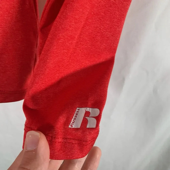 KU Jayhawks Jacket Women's Small Red 1/4 Zip Long Sleeve Pullover - Picture 4 of 7